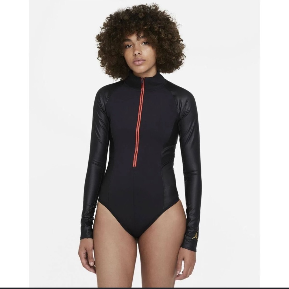 Air Jordan Women BODYSUIT with Gold Logo